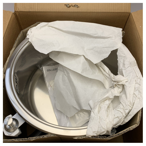 Alpes stainless steel V40D round build in sink D40 cm