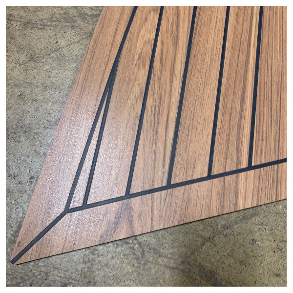 Uttern S49/51 Forward Cockpit Teak Laminated Floor kit - 2085266B