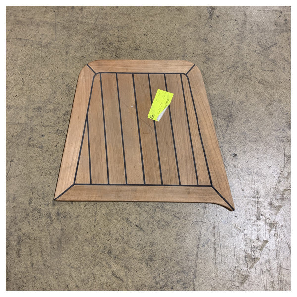 Premium Teak Däckplatta med äkta maritimt utseende för Quicksilver-båtar