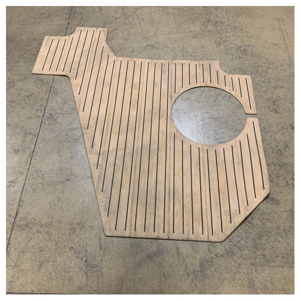 Quicksilver Flexiteek Synthetic Teak Boat Decking for aft Cockpit floor - 2288072