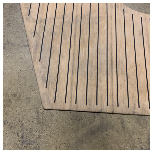 Quicksilver Flexiteek Synthetic Teak Boat Decking for aft Cockpit floor - 2288072