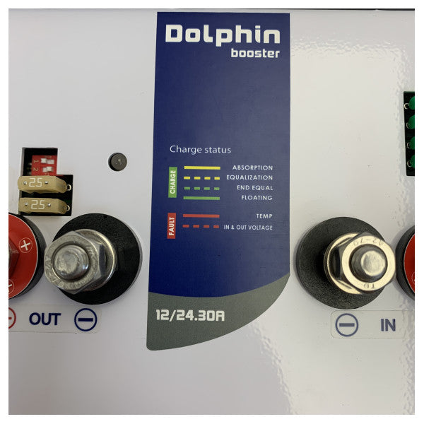 Quick Dolphin Power Booster 12/24V 30A DC-DC oplader - BC122430