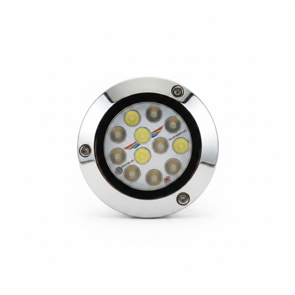 Quick Challenger 30W LED undervandslys RGWB rustfrit stål - QCC CLG30