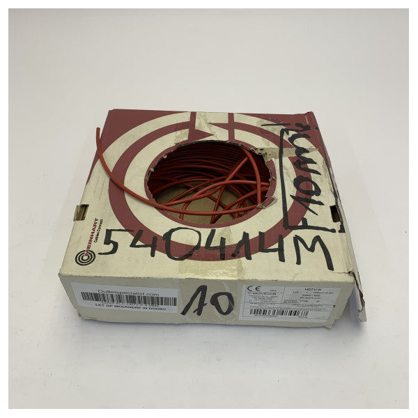 H07V-K 4mm2 Single Core Electrical Cable - Red 100m