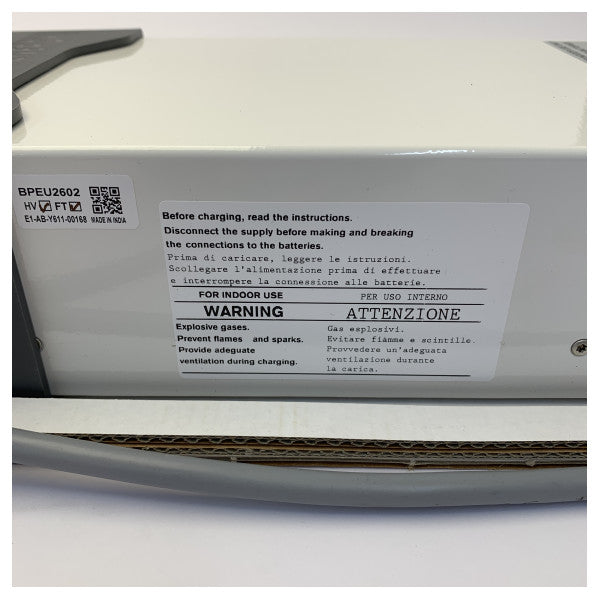 Quick SBC 700 NRG+ batteroplader til marinebrug - 12V 60A 3-udgang 115V/230V