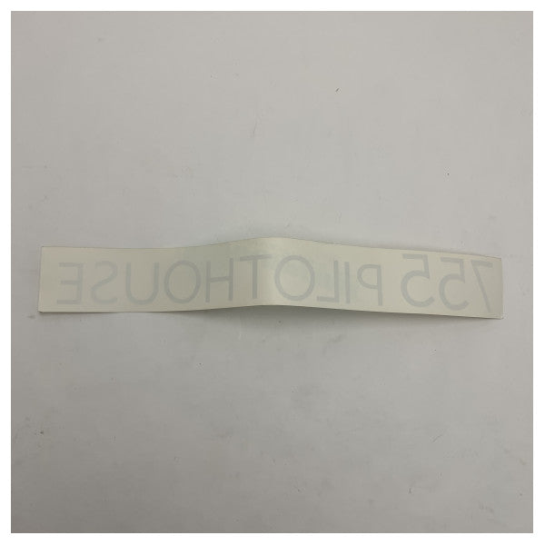 Логотип Quicksilver Marine Graphic 755 Pilothouse Водонепроникна наліпка