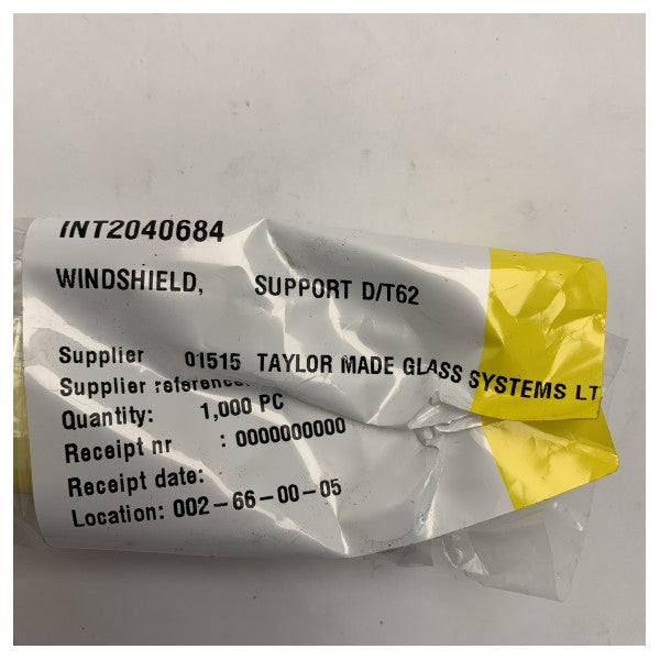 Tube de support de pare-brise en aluminium Uttern Marine pour D et T62 - 2040684