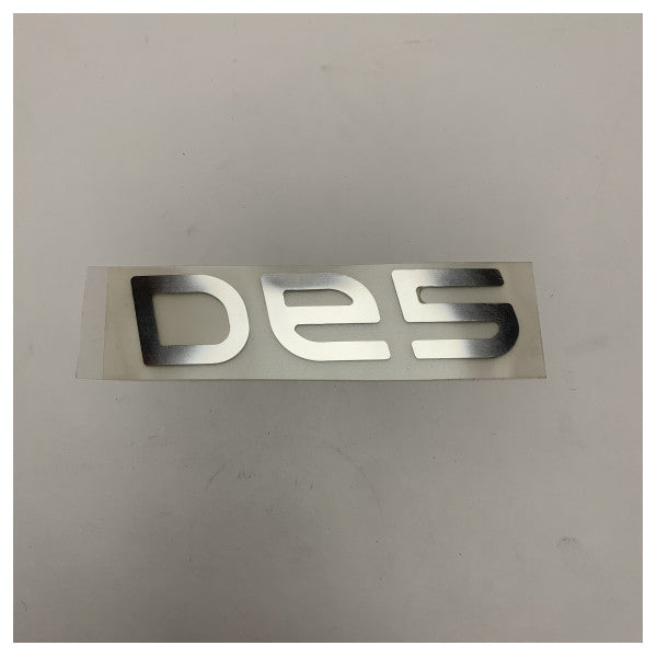 Uttern D62 orijinal yan montaj logosu - çıkartma - 146676-01