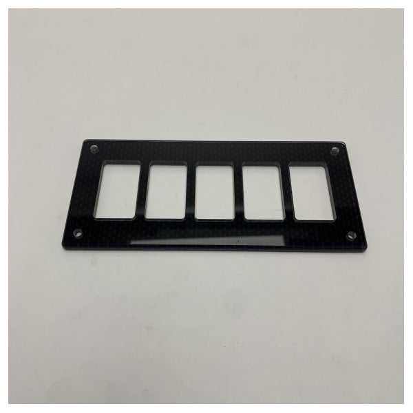 Navix Marine Grade Paneelin Kytkin Helmfe - Kestävä 5-Kytkimen Ohjauspaneeli