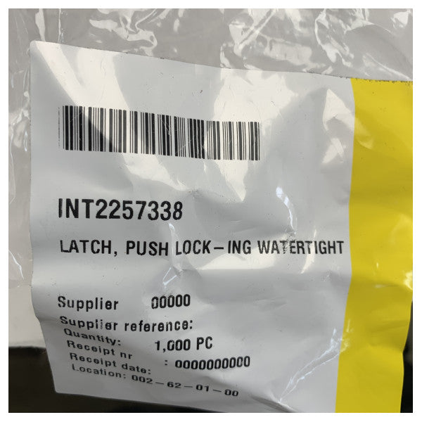 Osculati Flush Pull Hatch Latch Stainless Steel with Lock - 38.152.08