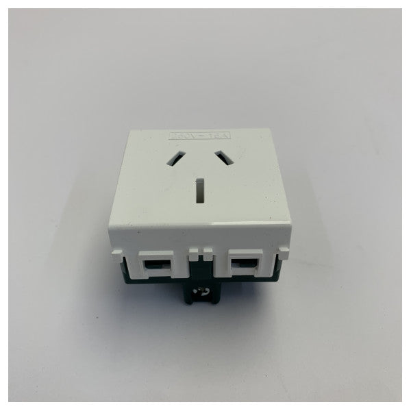 Vimar 14262 Plana Australian Standard Electrical Outlet 2P+E 10A 250V Flush Moun