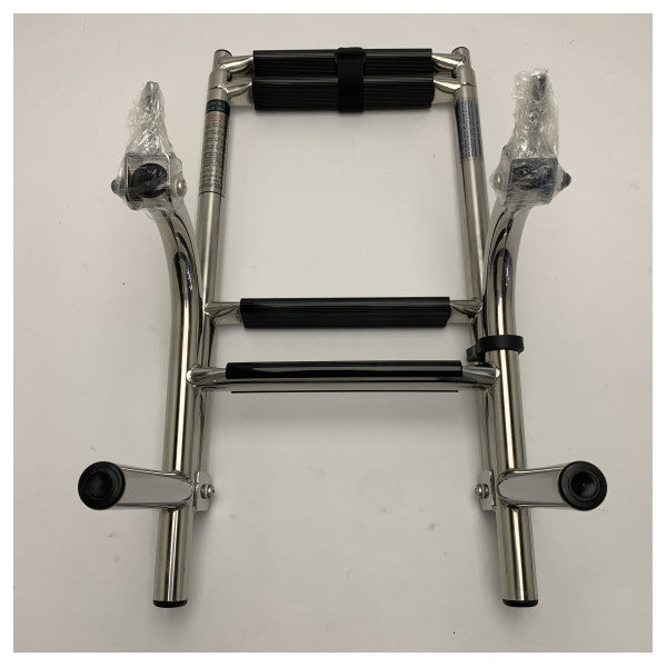 Складана 4-ступенева морська човнова драбина з нержавіючої сталі 304 з ненависними гумовими сходами