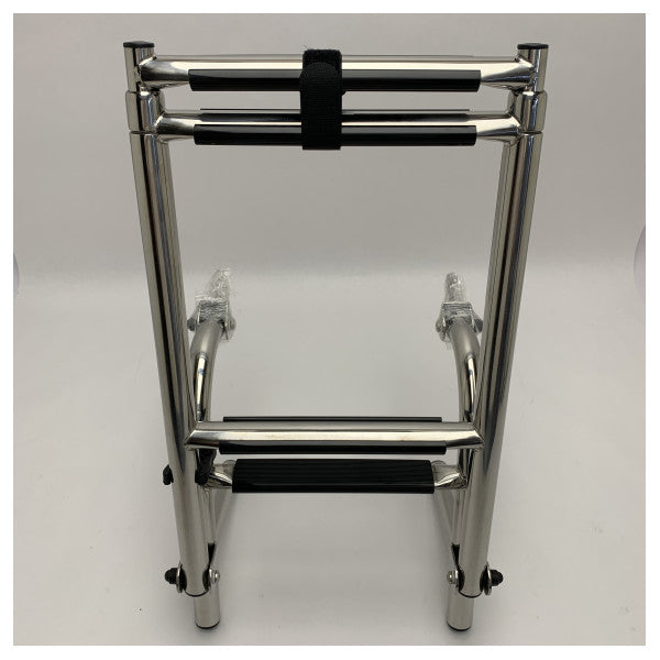 Складана 4-ступенева морська човнова драбина з нержавіючої сталі 304 з ненависними гумовими сходами