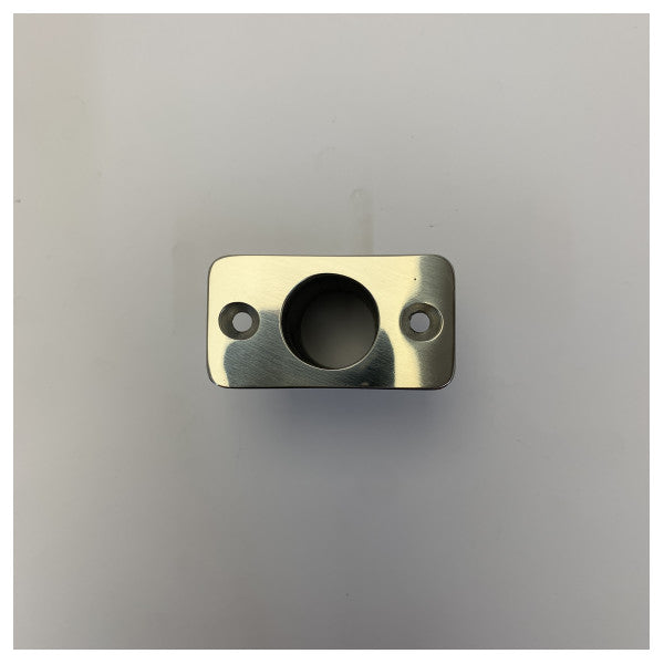 Suporte de poste cónico para montagem no convés em aço inoxidável - Ferragem náutica para iate - M4139