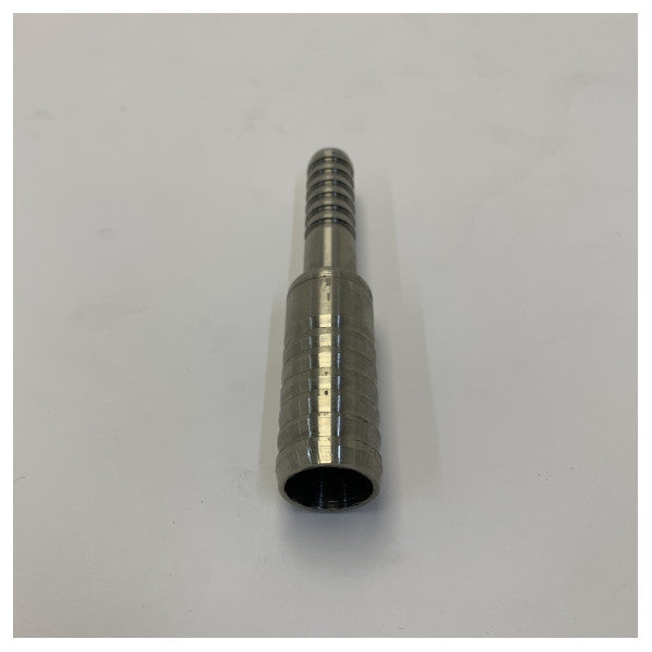 Rustfrit stål marin slangeforskruning reduktionsfitting 20 mm til 13 mm - yachtbeslag