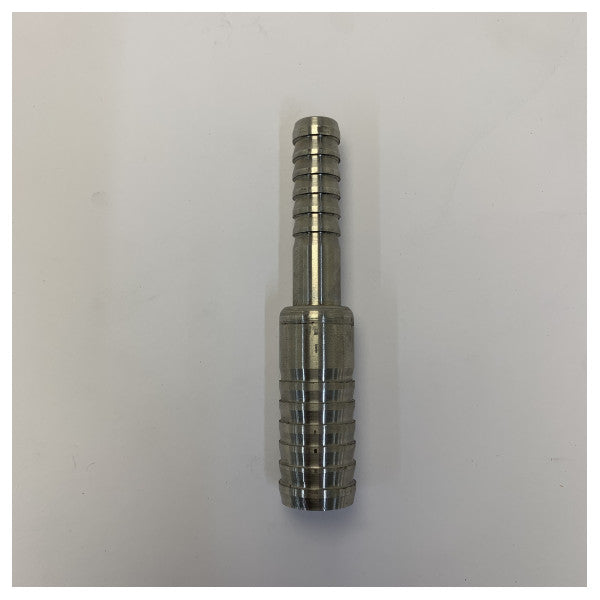 Rustfrit stål marin slangeforskruning reduktionsfitting 20 mm til 13 mm - yachtbeslag