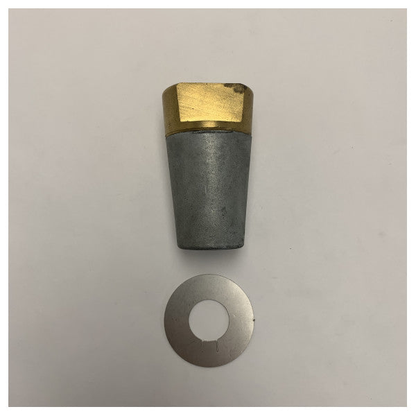 Vetus zinc propeller shaft anode kit with lock bolt 30 mm shaft - RA004