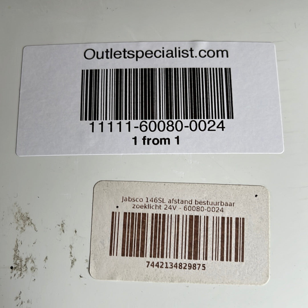 Jabsco 146SL afstand bestuurbaar zoeklicht 24V - 60080-0024