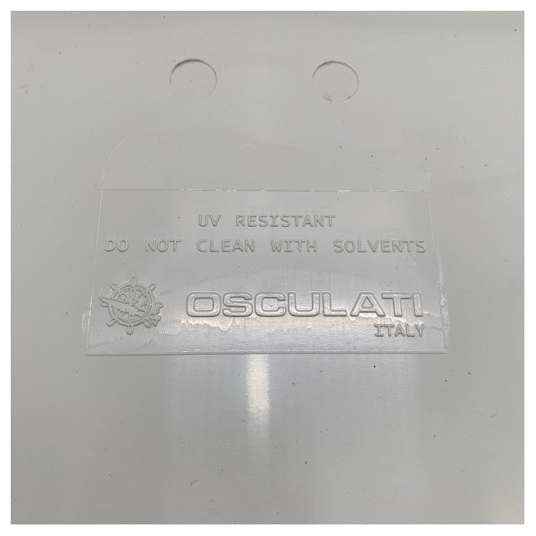 Osculati Push - Pull Flush Deck Hatch White 520 x 465 - 8,306.00