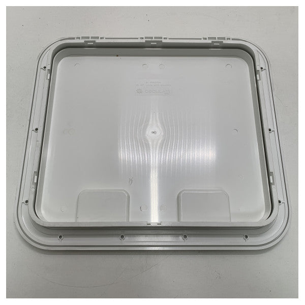 Osculati Push - Pull Flush Deck Hatch White 520 x 465 - 8,306.00
