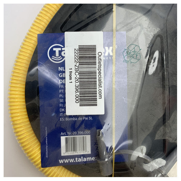 Talamex manuaalinen ilmapumppu - 20,396,000