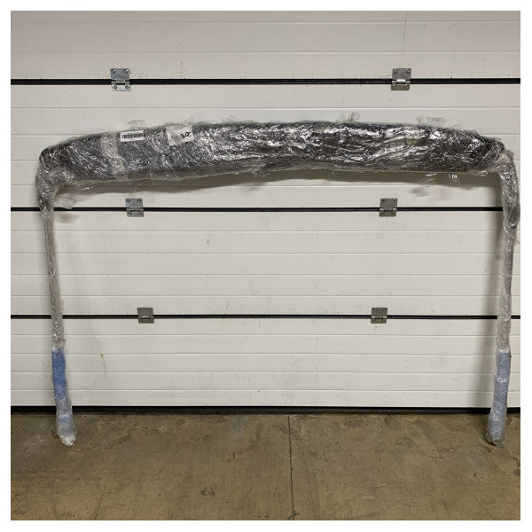 Original Quicksilver 595 stainless steel bimini with black canvas - VK_QS595KO191