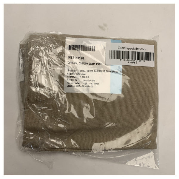 Quicksilver 675 Pilothouse curtain for port side cabin beige - 2118170