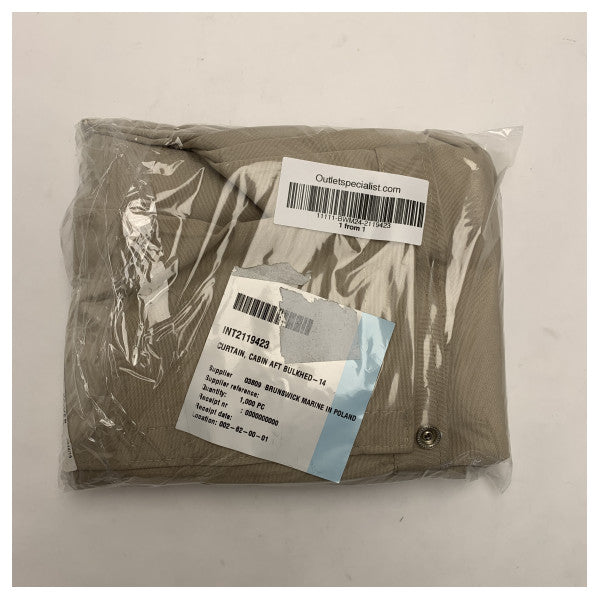 Quicksilver Activ 705 Aft Cabin Bulkhead Curtain Beige - 2119423