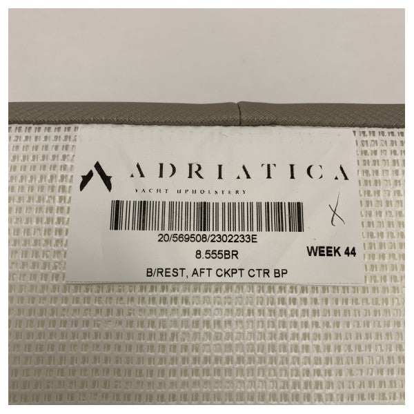 Quicksilver Activ 555 Bowrider Backrest Seat Cushion for aft cockpit - 2302233E