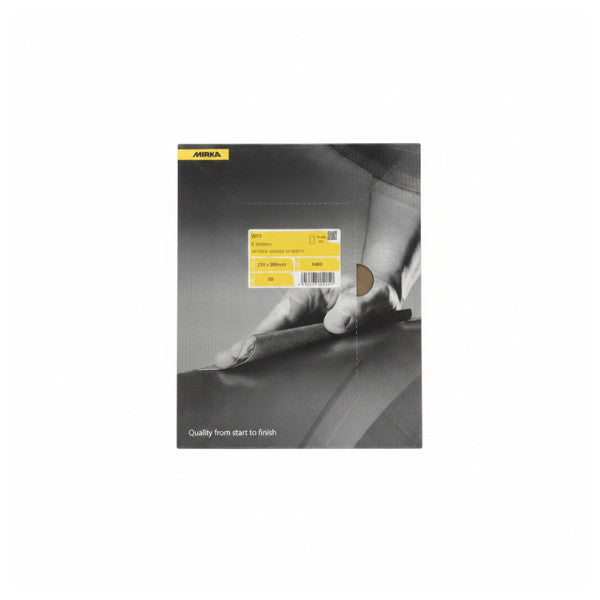 Mirka WPF vandfast slibepapir korn P400 230x280 mm - 22222-ELC-WPF-P400