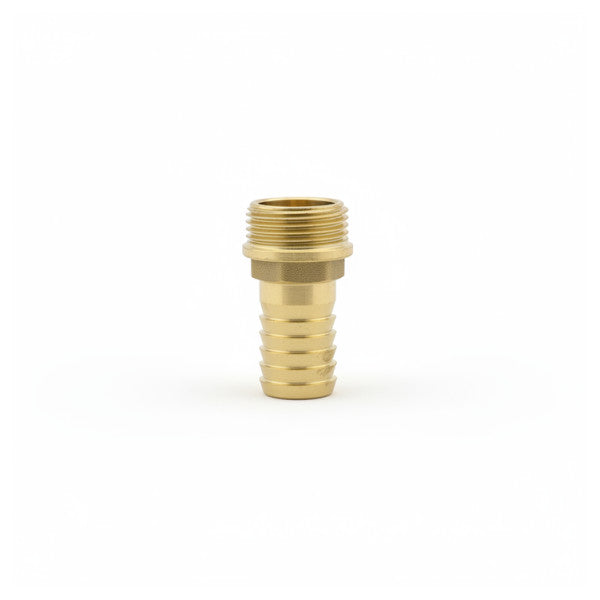 Maestrini 1inch x 25mm Brass Hose Tail Connector 90 Degree Elbow - 7156F-25