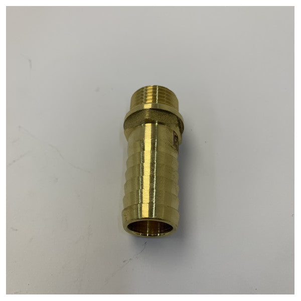 Maestrini Brass Hose Barb Fitting 1/2inch-20 7156D-20 Marine Yacht Hardware