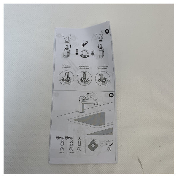 Змішувач для кухні Nobil Snow одноважільний вкладка хром - SN00113/28CR