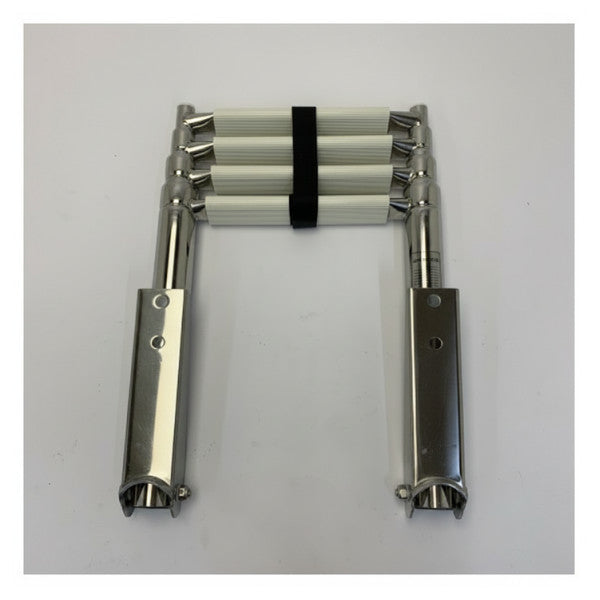 Osculati 4-Step Telescopic Stainless Steel Swim Ladder for Yachts