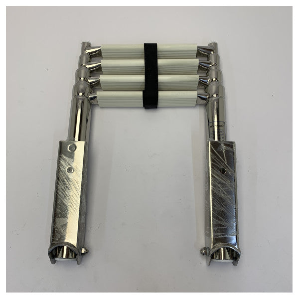 Osculati 4-Step Telescopic Stainless Steel Swim Ladder for Yachts