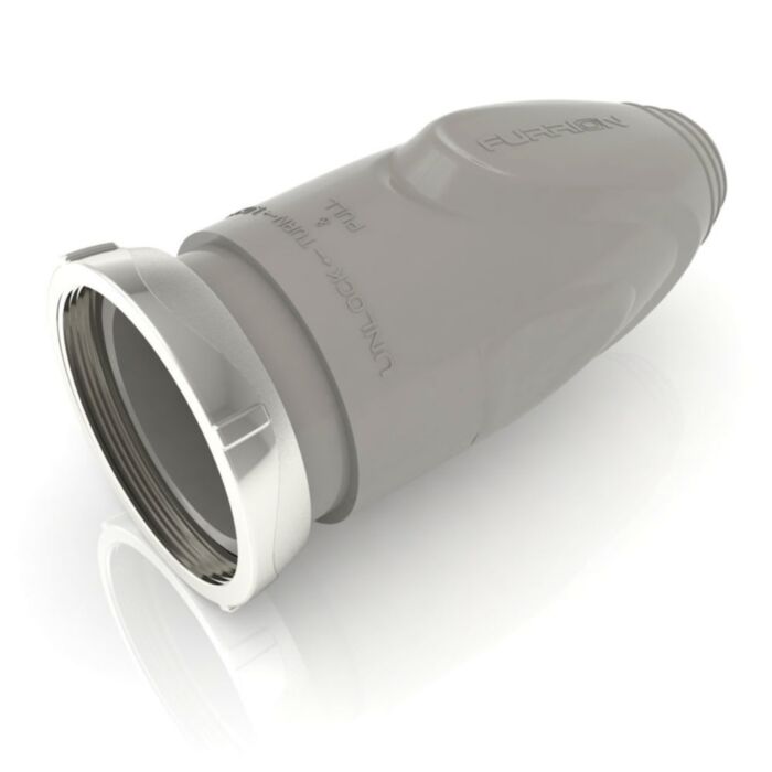 Surrion 50A Conexión femenina Cubierta de potencia de ducha Titanio - F50CVL -SS