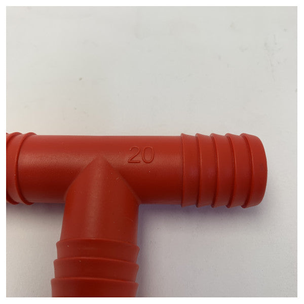 Osculati Barbed Hose Tee Fitting 3/4inch 20mm Plumbing Connector 17.204.20