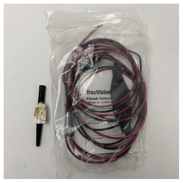 Système de télévision par satellite maritime KVH TracVision TV3 avec hub TV IP activé B pour la mer