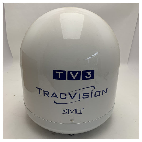Système de télévision par satellite maritime KVH TracVision TV3 avec hub TV IP activé B pour la mer