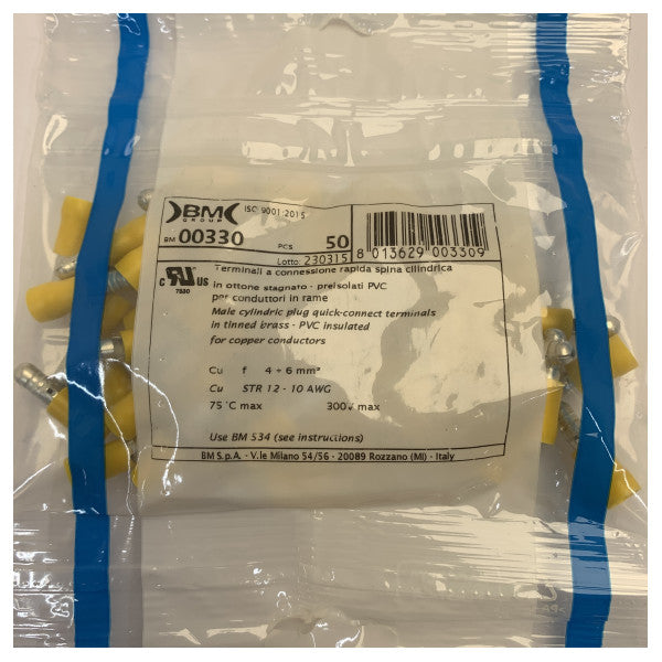 CIL.KON. M 6/5 RU Konnettur Elettriku Marittimu - 00330 50PCS