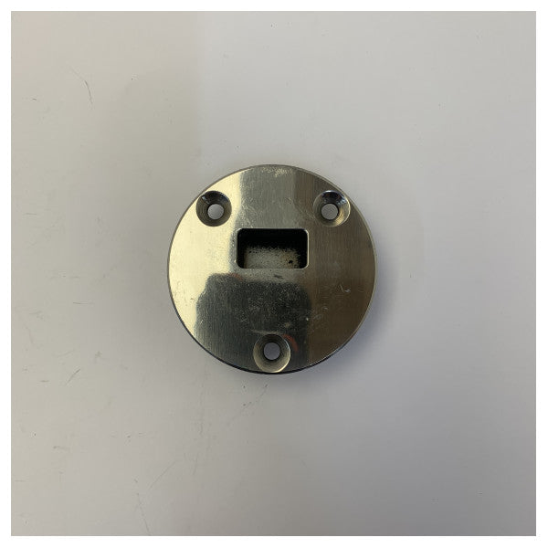 Marine Stainless Steel Deck Filler Key Plate for Elan E310/350/450 - SKU 22222-E