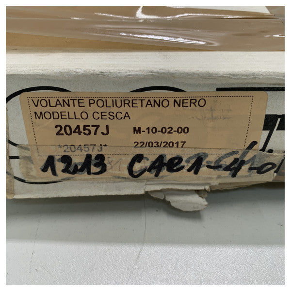 ISOTTA Cesca Volante a 3 razze in acciaio inox nero - 350 mm