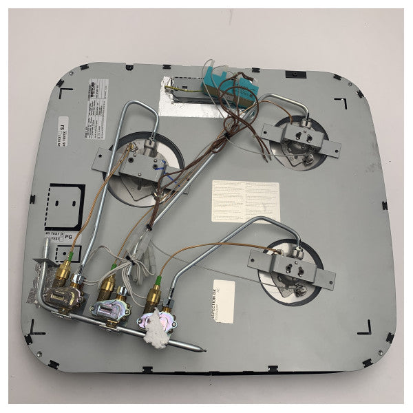 موقد غاز بحري محمول Thetford SHB16998-SP مع 3 شعلات وإشعال شراري