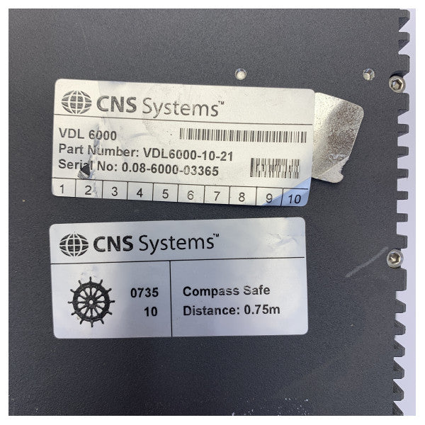 CNS Systems VDL6000-10-21 Marine AIS-prosessor modul - BRUKT