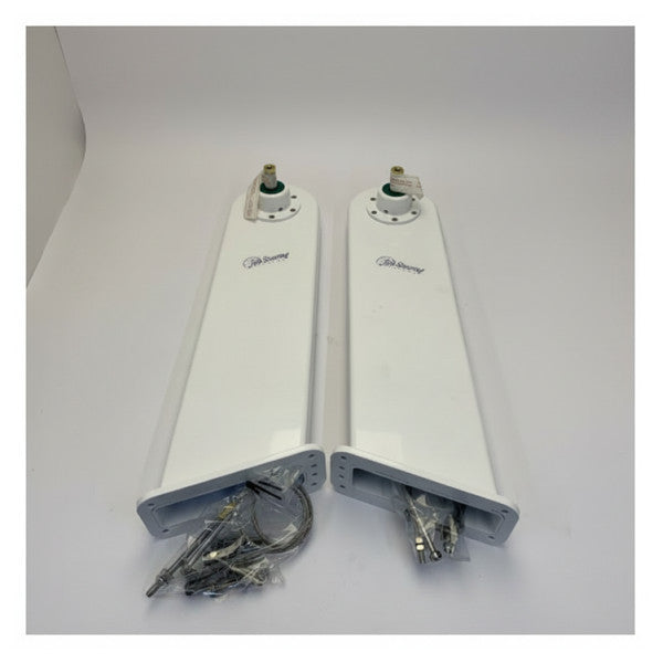 Jefa WP800 Steuerstandsockel-Kit SB/BB - Komplettes Yacht-Beschlagsset