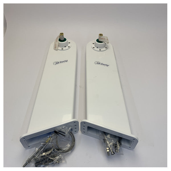 Jefa WP800 Steuerstandsockel-Kit SB/BB - Komplettes Yacht-Beschlagsset