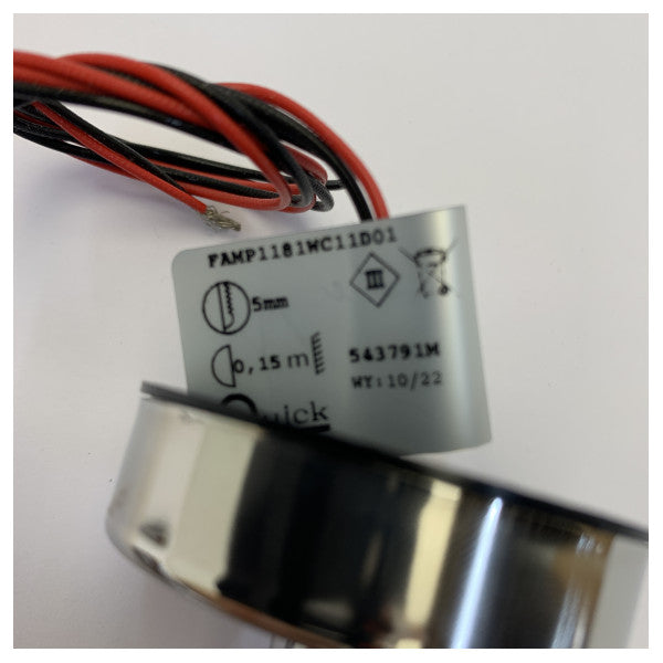Quick Audrey Marine lampe de lecture LED flexible chromée 12/24V - FAMP1181WC11DO1