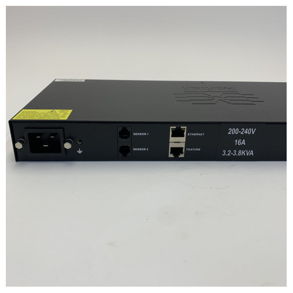 Raritan PX2-2190R målt, omskiftelig PDU 1PH 16A 230V 8x C13-udtag
