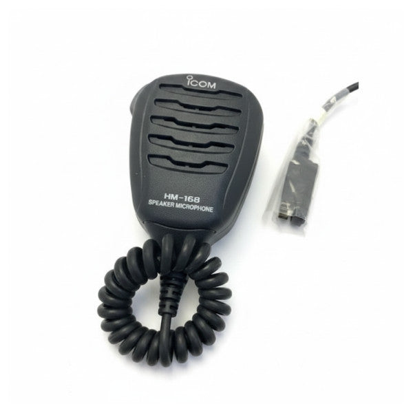 Icom HM-168 Waterproof IP67 Handheld Speaker Microphone for Marine VHF Radio