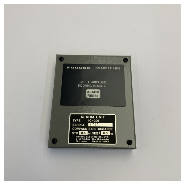 Furuno IC-306 Satcom-C alarmenhed - marineelektronik